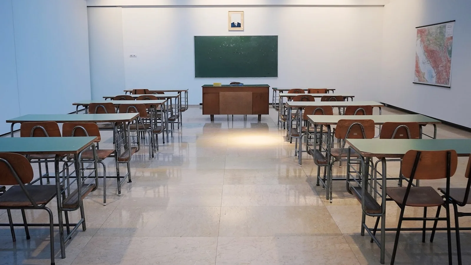 High school campus — transition planning begins in adolescence